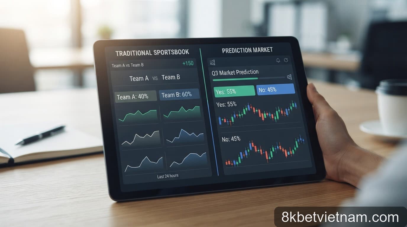 Cuộc chiến giao diện: Tại sao BetMGM đang học hỏi mô hình từ các sàn dự đoán (Prediction Markets)?