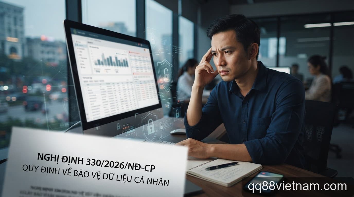 Nghị định 330/2026/NĐ-CP: Rủi ro pháp lý khi lộ lọt dữ liệu cá nhân trên các nền tảng cá cược