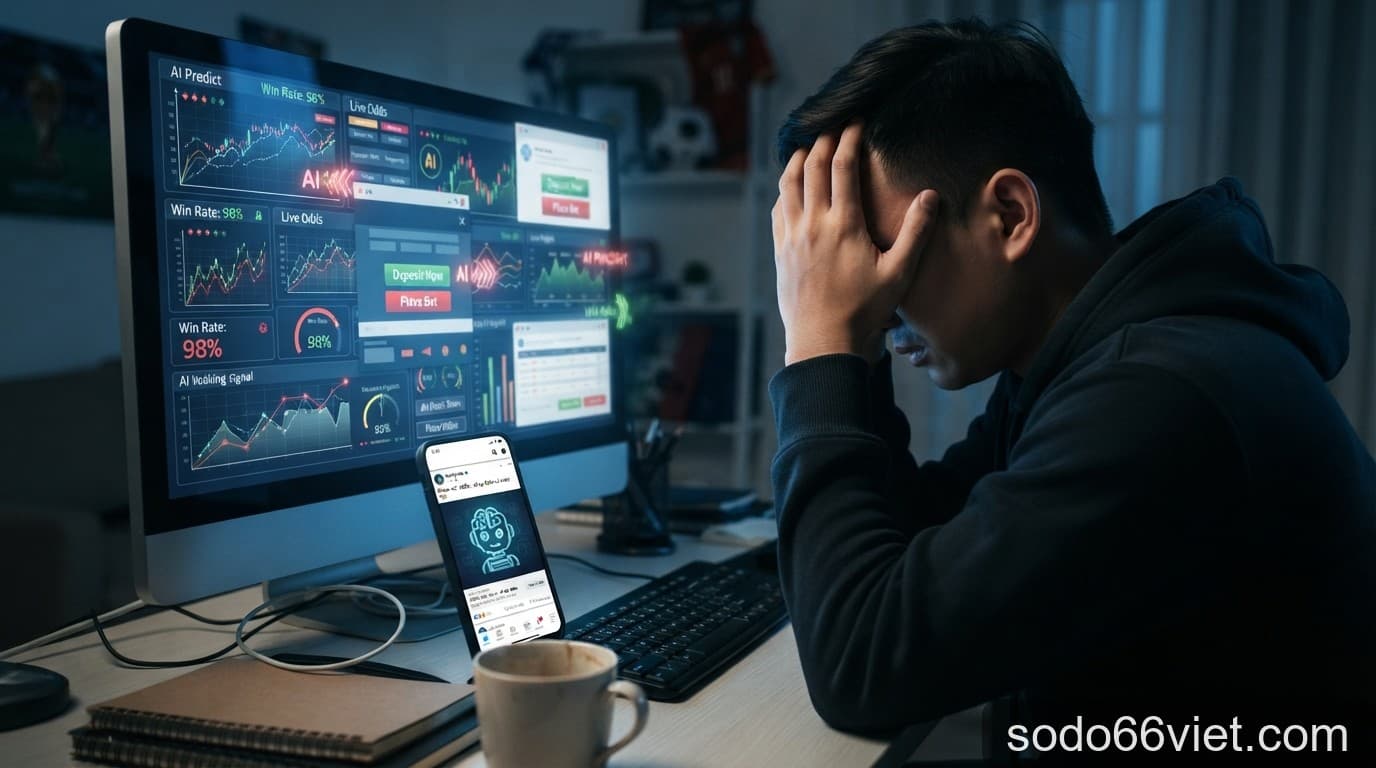 Cảnh báo lừa đảo: Khi các 'thuật toán AI' trở thành cái bẫy cá cược mới