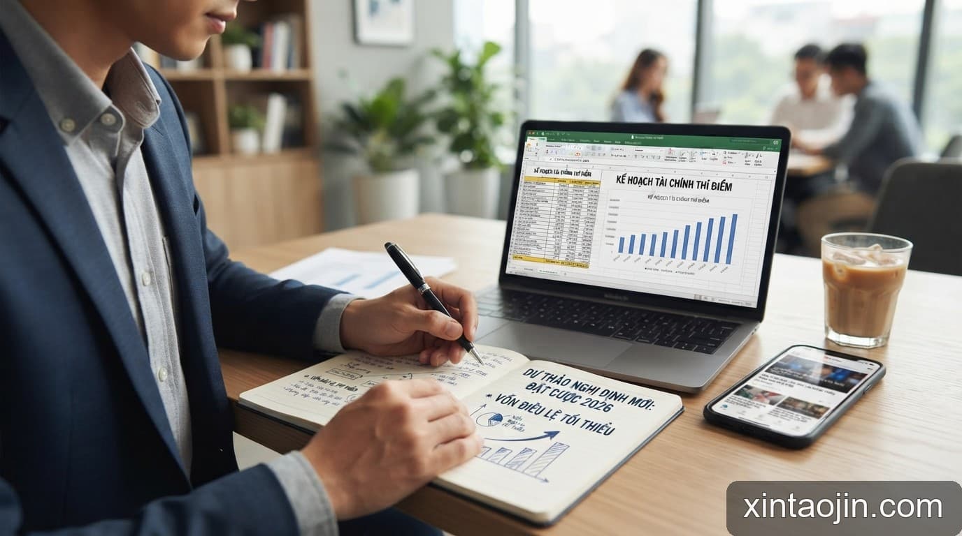 Dự thảo Nghị định mới về đặt cược 2026: Những thay đổi then chốt về vốn và quy mô thí điểm