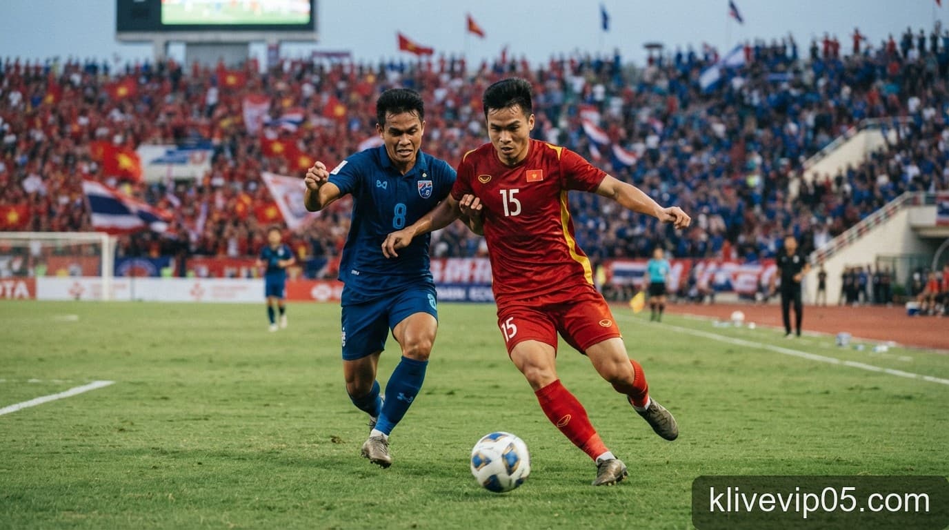 Lịch thi đấu FIFA ASEAN Cup 2026: Tuyển Việt Nam quyết đấu Thái Lan, xem trực tiếp trên Klive.vip