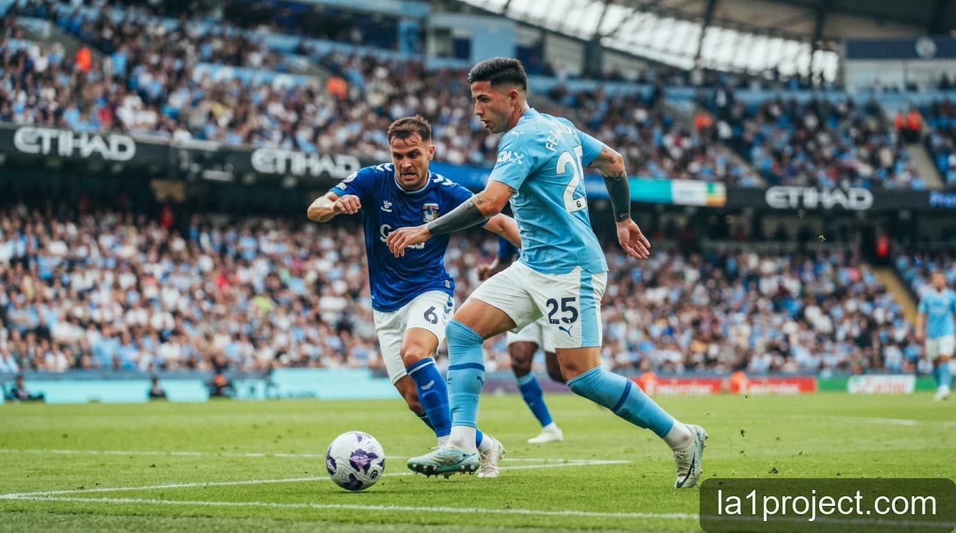Ngoại hạng Anh 2026/27: Man City chật vật giành 3 điểm trước Coventry trong ngày ra mắt của Enzo Fernandez