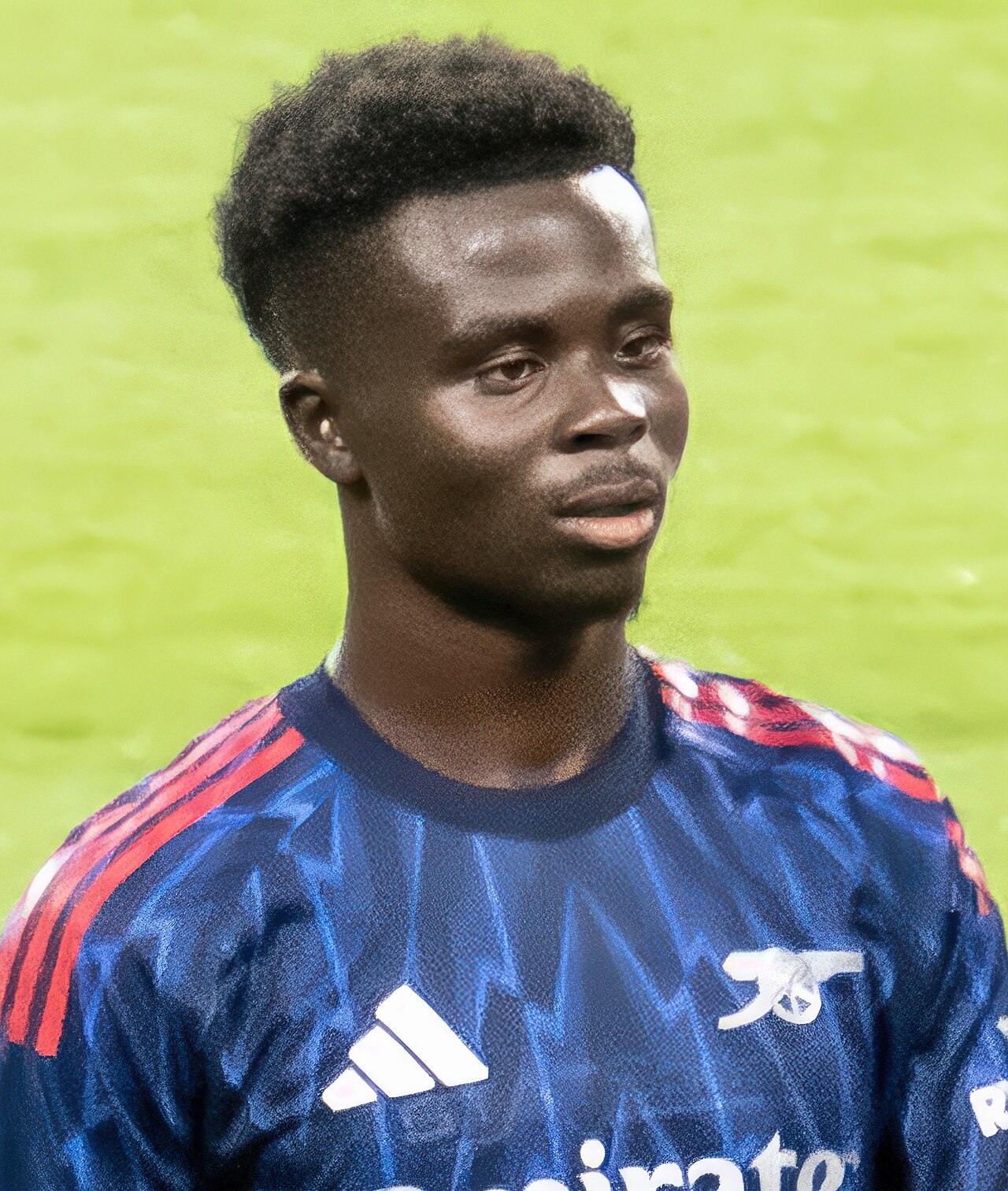 Bukayo Saka của Arsenal trước trận bán kết Champions League 2026 với Atletico Madrid