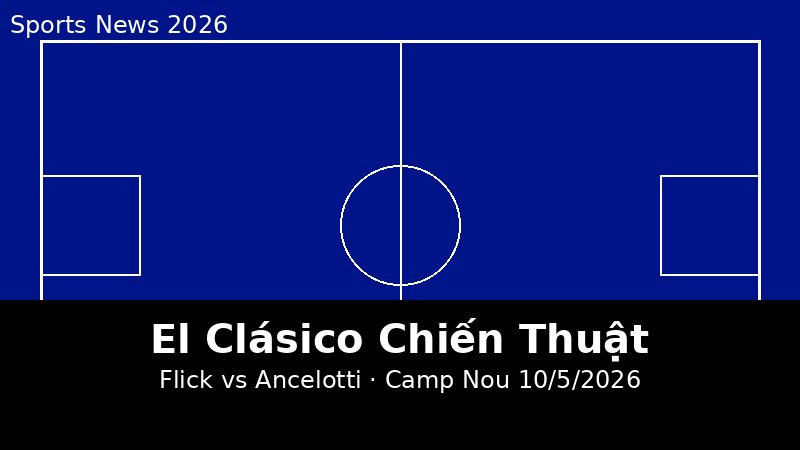 Phòng Chiến Thuật El Clásico: Camp Nou 10/5 Và Khi Lịch Sử La Liga Được Trao Ngay Trước Mặt Real Madrid
