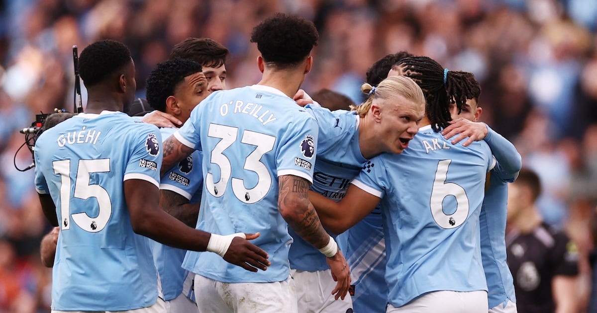 Erling Haaland bàn thứ 23 Man City vs Arsenal Premier League 2025-26